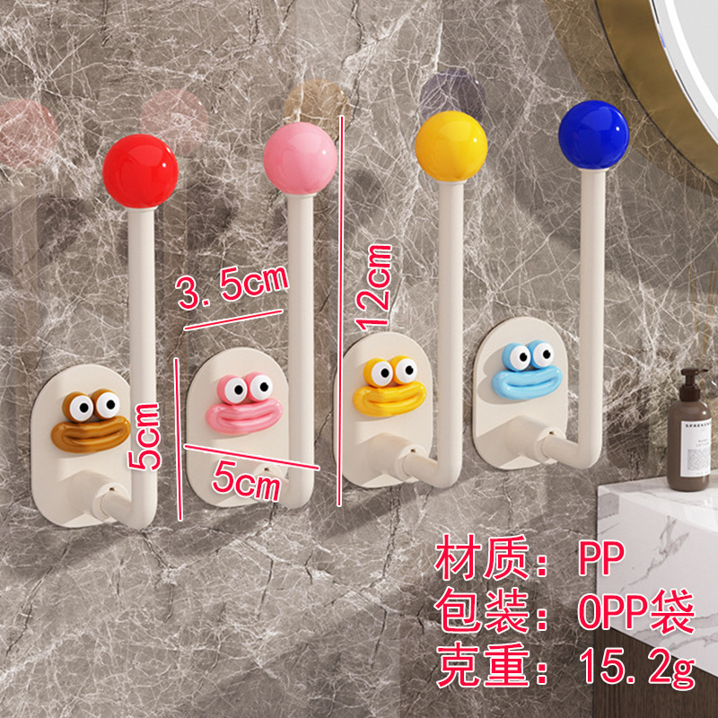 Gancho de ventosa sin perforaciones para baño, pegatina adhesiva fuerte para ropa, gancho para almacenamiento de sombrero, gancho adhesivo para joyería