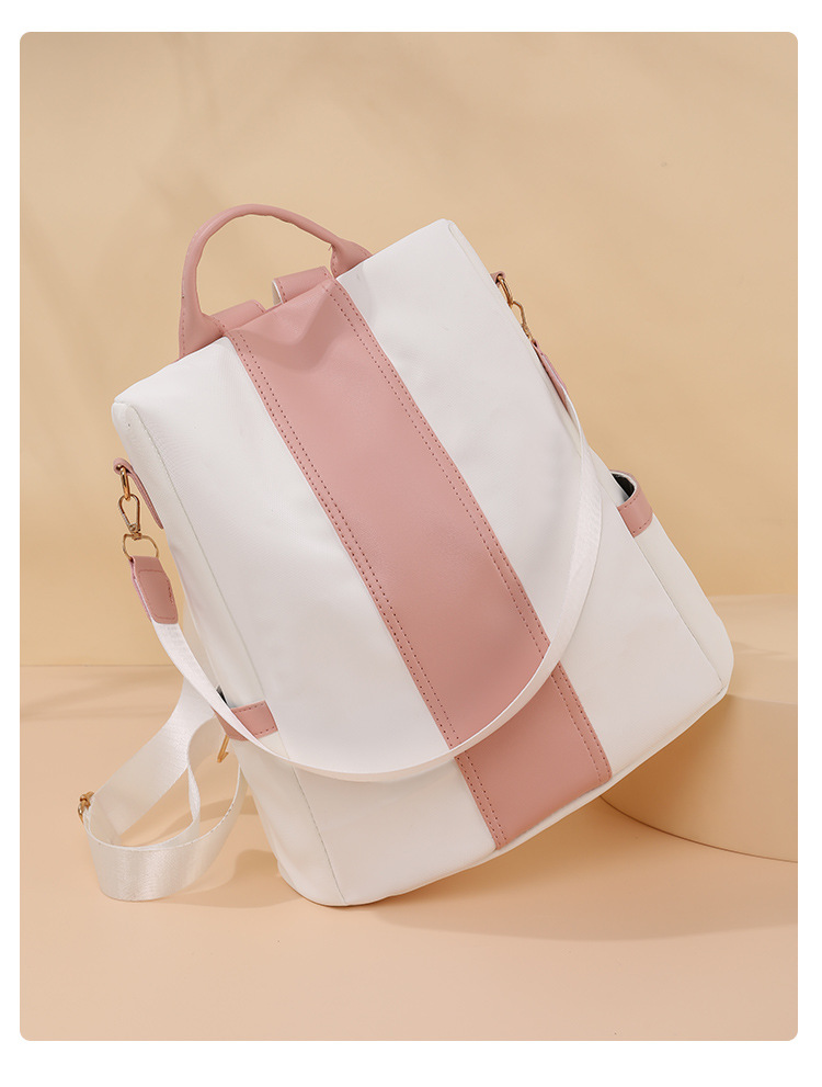 Waterproof Color Block Casual Daily Women's Backpack display picture 1