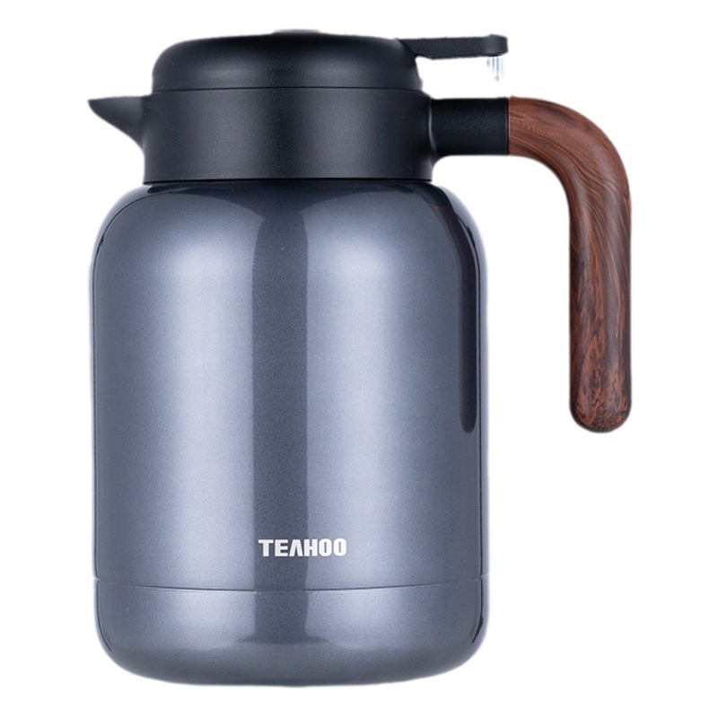 Qihu Thermos Kettle 316 Stainless Steel Coffee Pot Home Office Large Capacity Tea Brewing Kettle Gift Tea Brewing Water Kettle