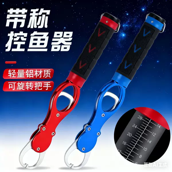 Fishing Pliers with Scale, Fishing Clip, Multi-Functional Pliers Set, Fish Rod, Fish Rod Control, Wholesale Fishing