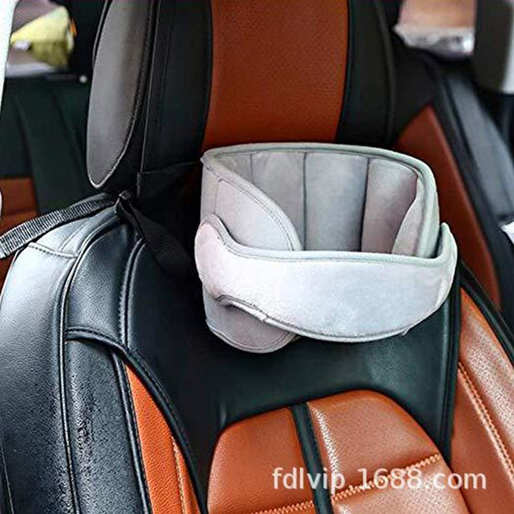 Bebé cinturón de fijación de la cabeza del asiento de coche de los niños cabeza de apoyo reposacabezas sueño auxiliar cinturón de protección pad