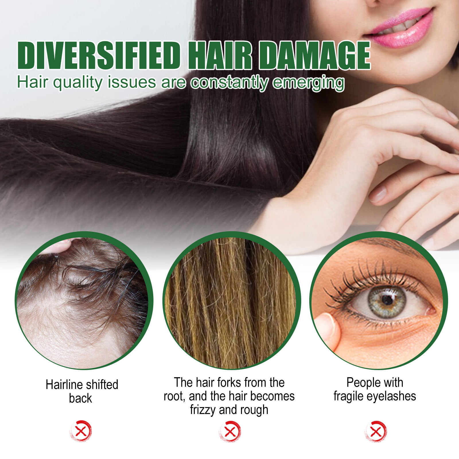 EELHOE Olio di ricino per capelli liquido denso anti-perdita di capelli resistente rassodante capelli spessi massaggio del cuoio capelluto liquido per cure nutrizionali_voghion.com