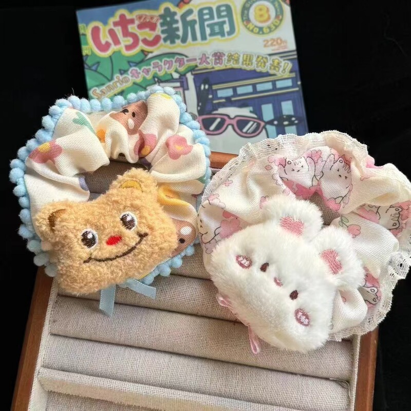 漫画人形ぬいぐるみレッサーパンダヘアピンサイドクリップ大型BBクリップヘアアクセサリーヘアピンメイクアップクリップぬいぐるみ|undefined