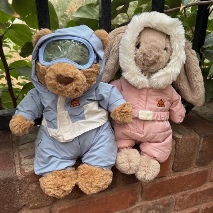 英国限定je新品趣味毛绒玩偶安抚公仔冬季限定生日礼物毛绒玩具