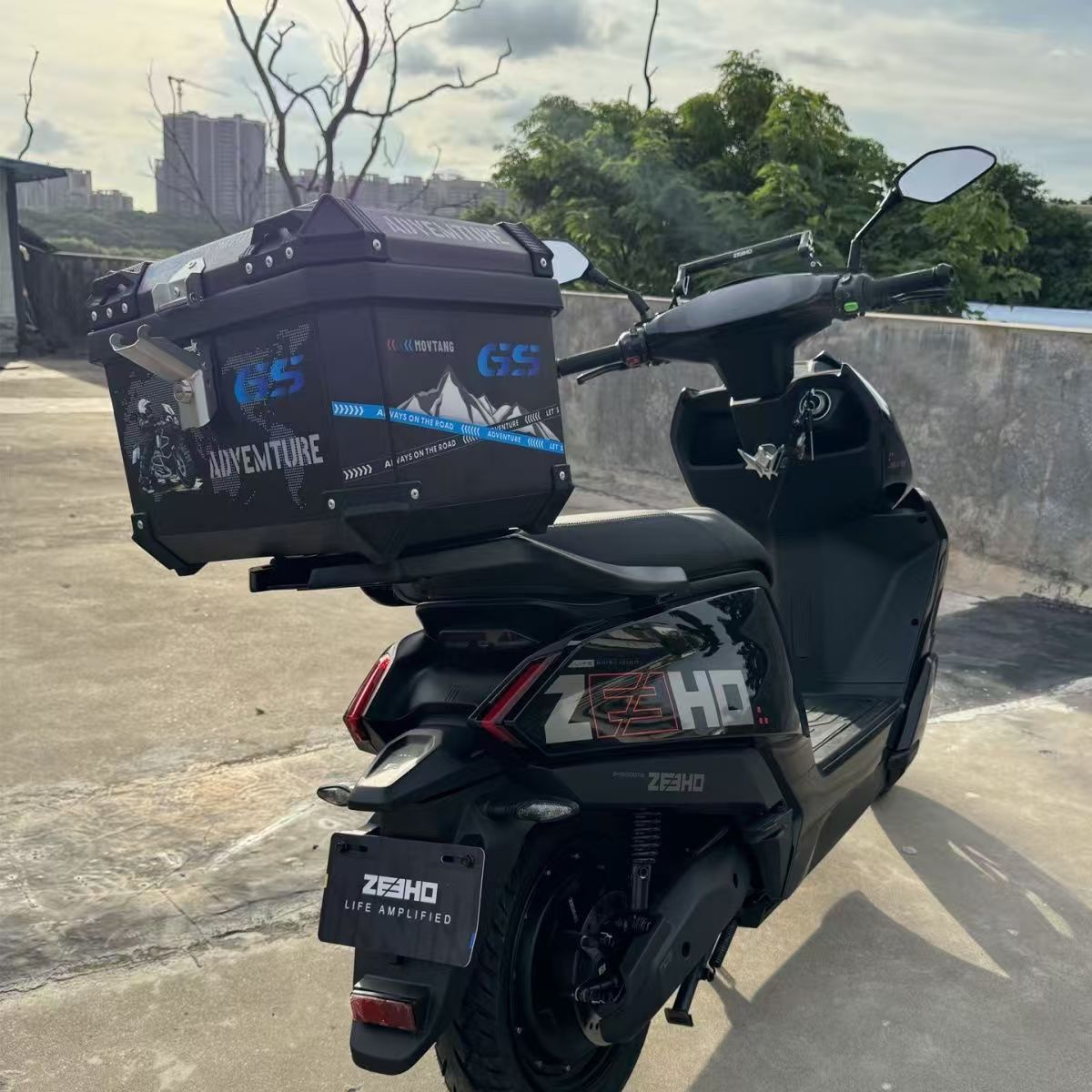25 Models of Extreme Core Electric Vehicles Ae4 Aluminum Alloy Tail Rack Rear Shelf Ae4Pro Aluminum Alloy Tail Box Rack Ae4 Takeaway Rack