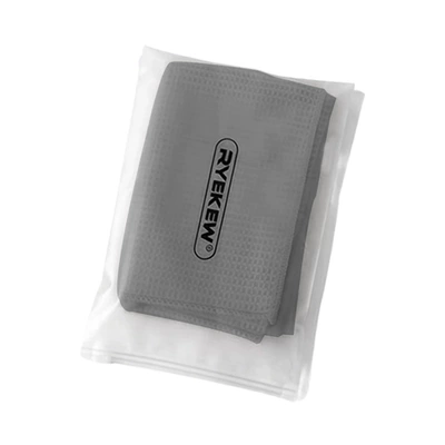 Ryekew Car Cleaning Towel, Car Absorbent Towel, Household Kitchen Absorbent Towel, Non-Marking Glass Towel, Waffle Cleaning Towel (Car cleaning tools) - grey-1pcs