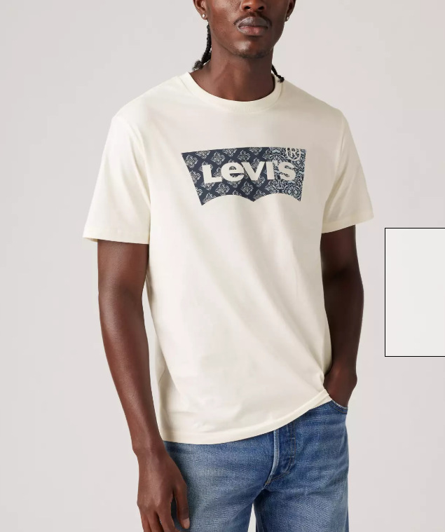 2025欧米ファッションクロスボーダー夏新作トレンドLevi「s高品質男女同モデルtシャツプリント|undefined
