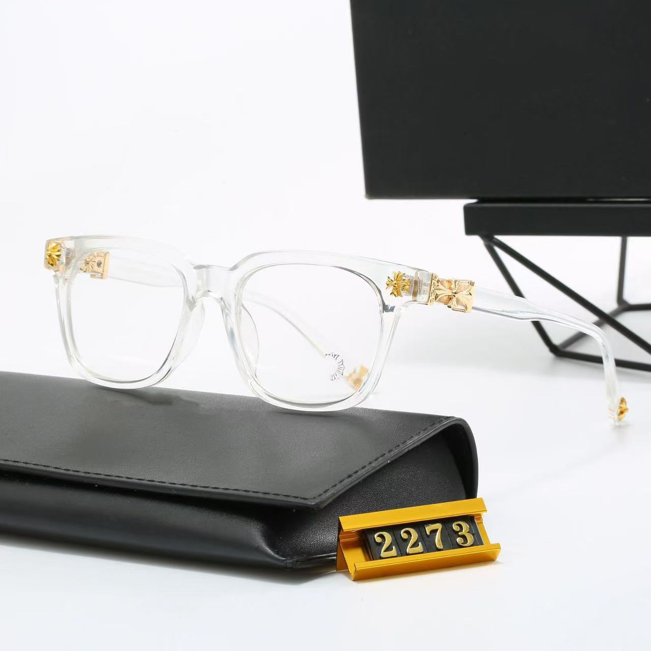 ヨーロッパとアメリカの新しいスタイルの男性と女性用サングラス、スクエアフレーム、平らなミラー、クラシックな旅行ファッション光学メガネ 2273