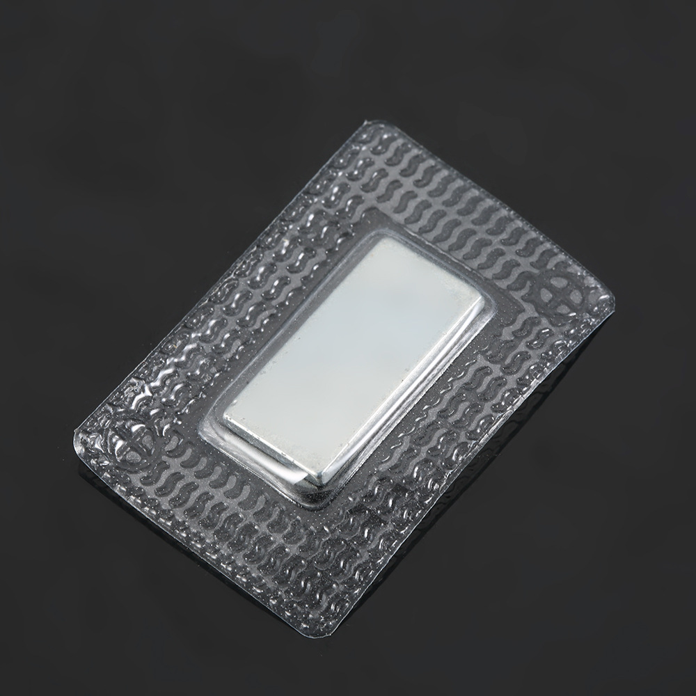 方形单面磁PVC防水磁铁扣衣服包胶隐形磁铁纽扣箱包吸铁石磁吸扣