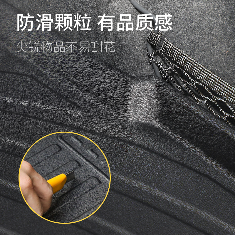 Estera universal del pie del coche TPE resistente al aceite resistente al desgaste Four Seasons Corte libre adecuado para una variedad de modelos stock conveniente