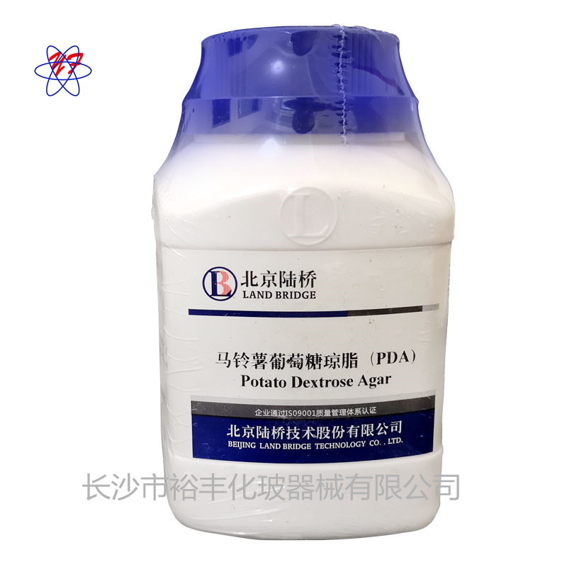 马铃薯葡萄糖琼脂（PDA） 生化试剂 BR250g  北京陆桥 CM123
