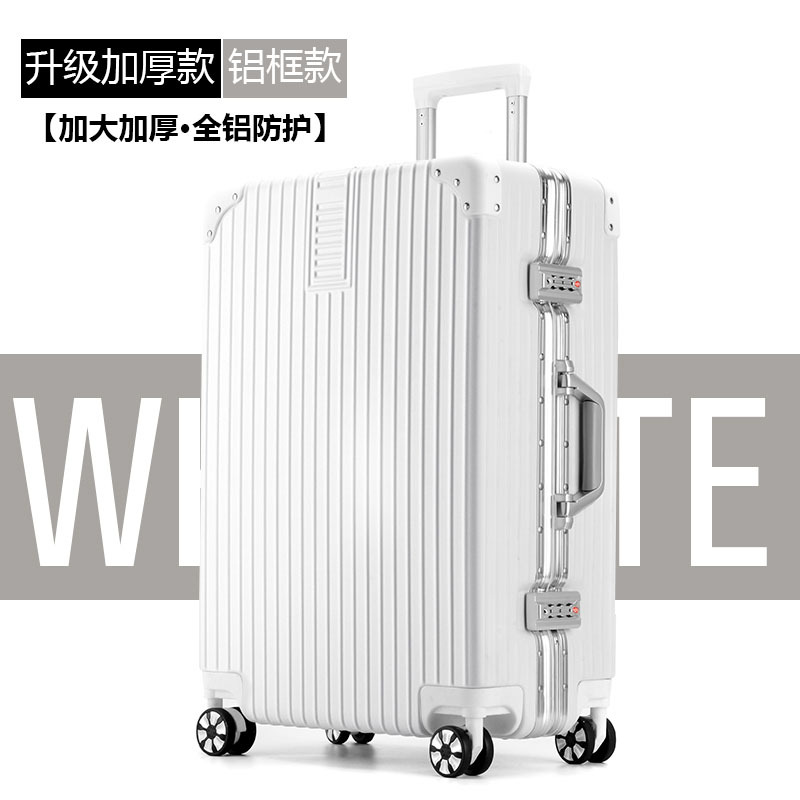 [업그레이드된 두꺼운 모델] 알루미늄 프레임 모델/오프화이트 [더 크고 두꺼운 전체 알루미늄 보호]