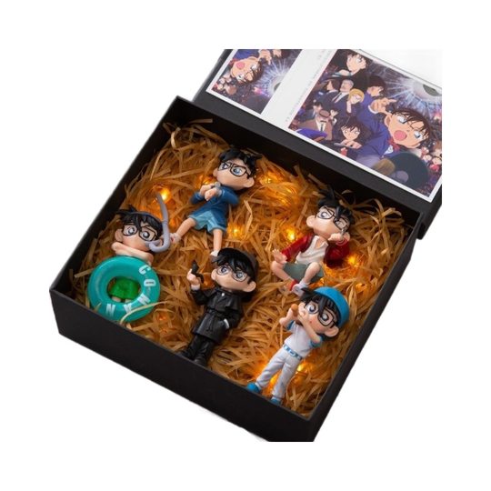 Conan hand-made animation model ornaments black feather fast bucket Kidd 2 factory a generation of animation doll gift
