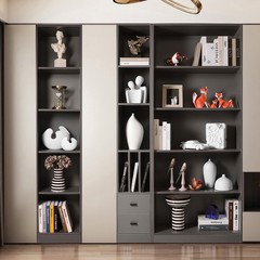 輕奢高檔書櫃擺件組合酒櫃客廳辦公室書房樣板房玄關家居軟裝飾品