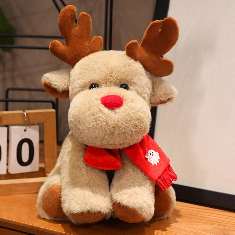 クロスボーダークリスマスぬいぐるみサンタクロースヘラジカ人形祝日プレゼントクリスマスツリー装飾品工場卸売り|undefined