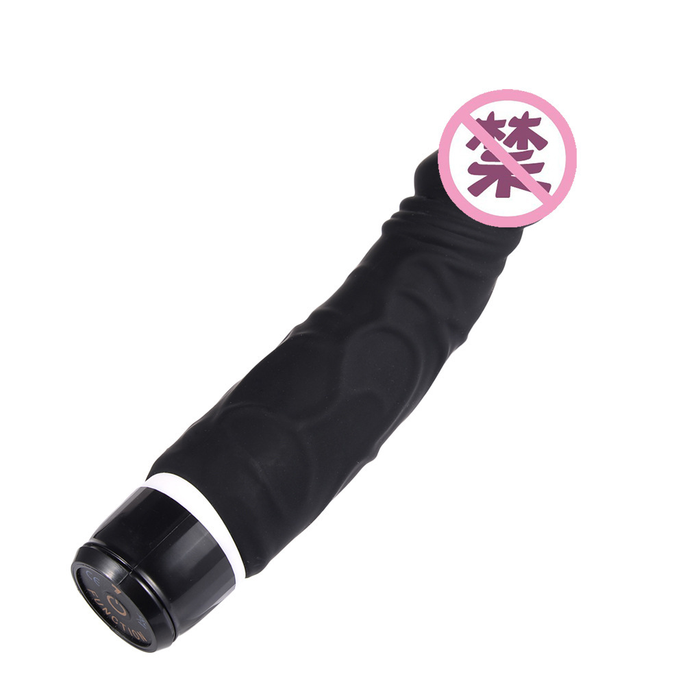 Vibrator female silicone dildo 10 frequency vibration female sex toy massage stick electric masturbation for adults
