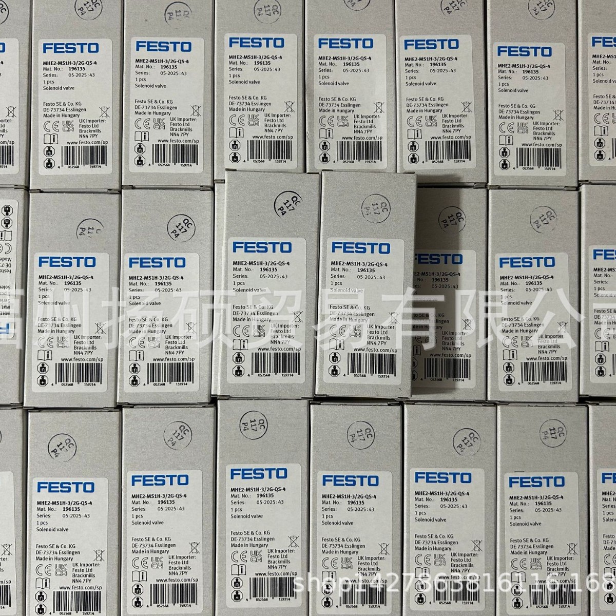 费斯托   FESTO     196135MHE2-MS1H-3/2G-QS-4  电磁阀