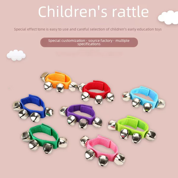 Orff Children's Hand Rattle Multi-Faceted Baby's Ability Development Science and Education Educational Toys Manufacturer Wholesale