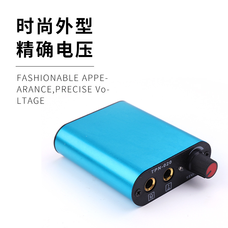 Yan Chuang tatuaje equipo portátil mini tatuaje transformador de potencia máquina de alimentación interruptor de pie suministro transfronterizo