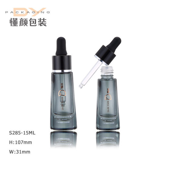15ML dropper essential oil bottle Lotion bottle essence bottle glass cosmetic bottle liquid foundation bottle New
