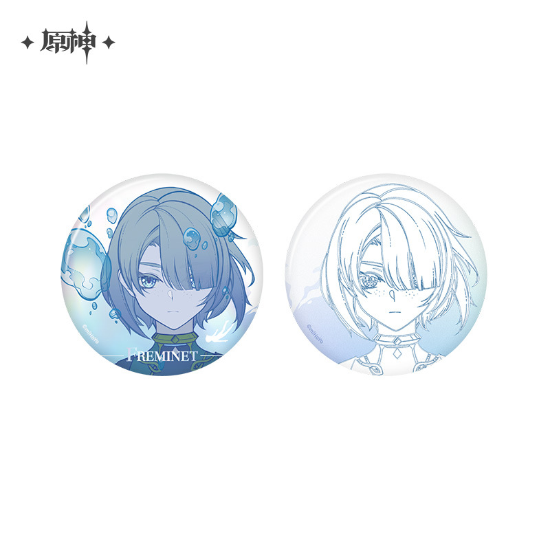 正規版ミハ遊原神バッジバーアクリルペンダント立牌パイルバッジウェンディ鐘離バッジ
