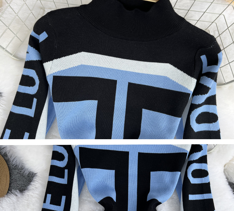 Abbigliamento Donna Abito in maglia elastica e stampata_voghion.com