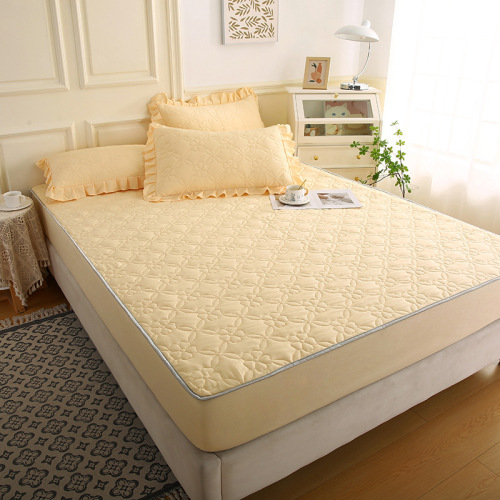Class A soybean fiber cotton bed cover single piece  new dustproof bedspread mattress protective cover Simmons bed cover