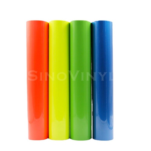 Xinlang Fluorescent Vinyl Decal Car Wrap Body Decoration Advertising Engraving Film Self-Adhesive Colorful Pressure Sensitive Tape