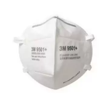 3M9501+耳戴式防尘口罩KN95防飞沫口罩防雾霾