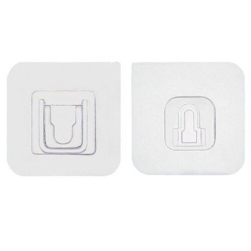 Strong traceless hook bathroom waterproof adhesive multifunctional snap buckle creative home wall hanging mobile sticky buckle