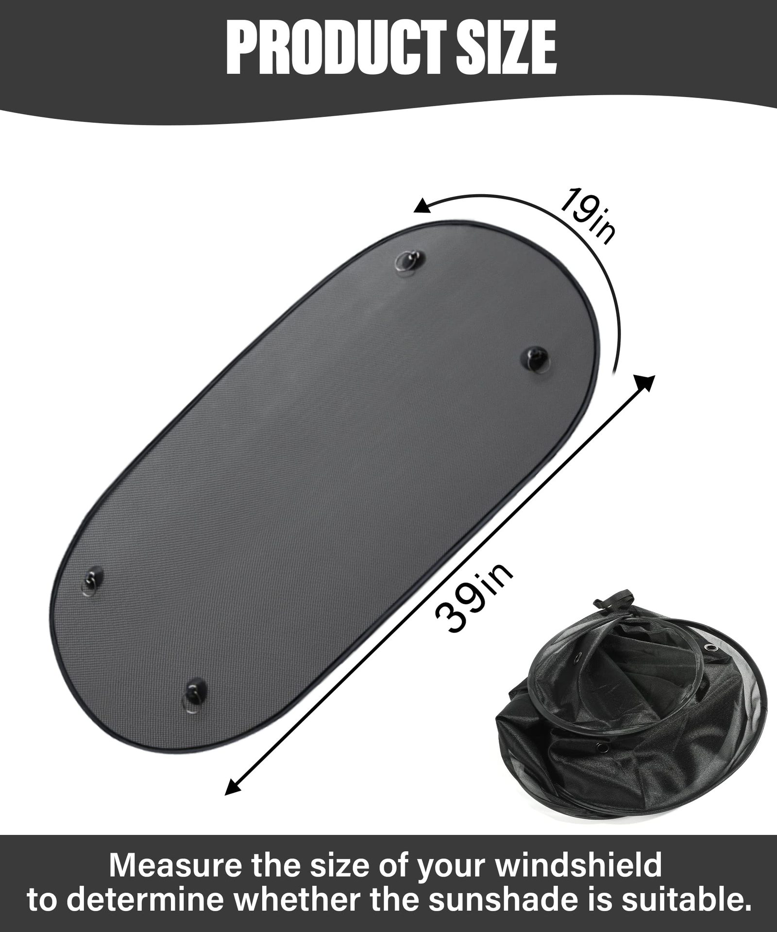 Mesh Rear Car Sunshade Summer Sun Protection 100*50cm Insulated Keychain Black Suction Cup Car Sunshade