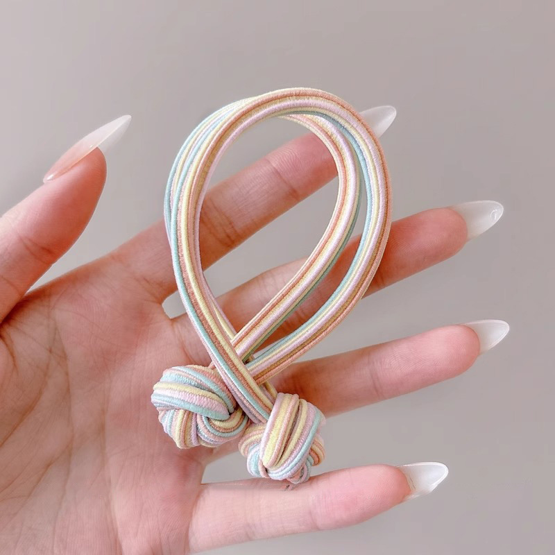 Cauda de cabello alta cuerda de cabello para mujeres cuero cabelludo de alta elasticidad y anillo de cabello duradero de cabello de cola de cabello alta no colapsar cuerda de cabello para mujeres