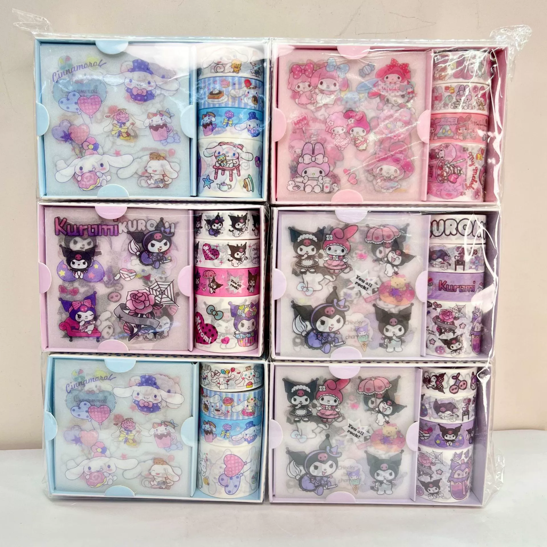 Набор из 4 рулонов декоративной ленты васи для внешней торговли + наклейки для дневника, материалы для декоративных наклеек, наклейки для DIY-дневника