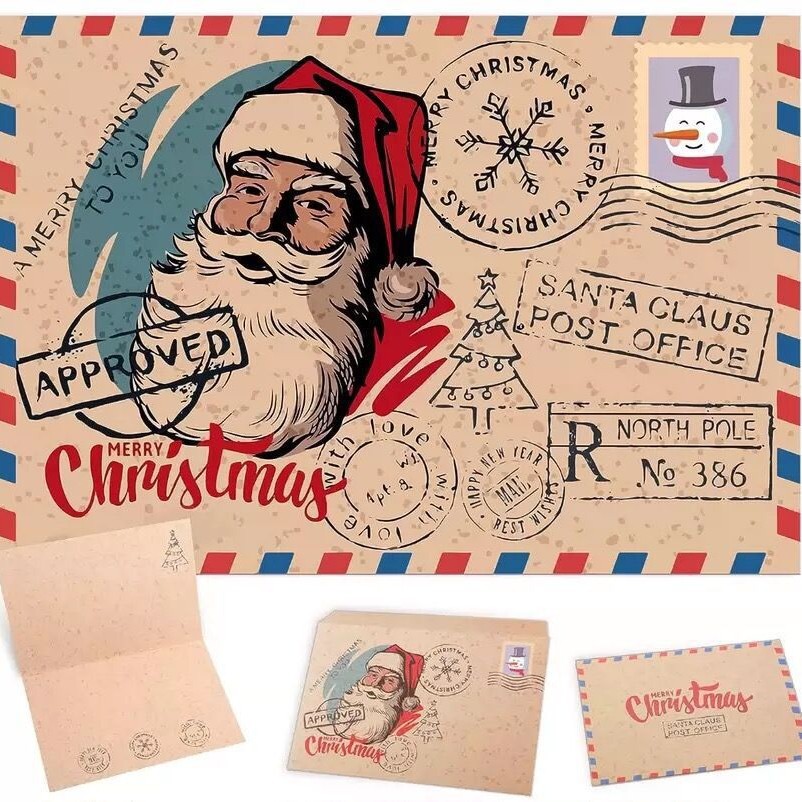 모자 노인 (세트 1 인사말 카드 + 1 카드)