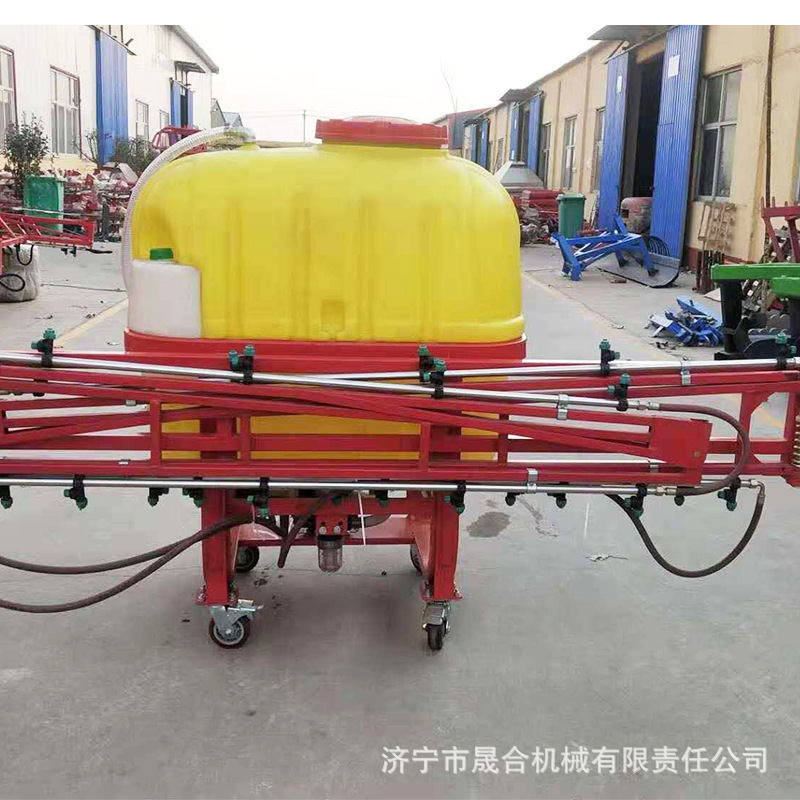 玉米小麦地打药机 拖拉机悬挂式 自动卷管打药机