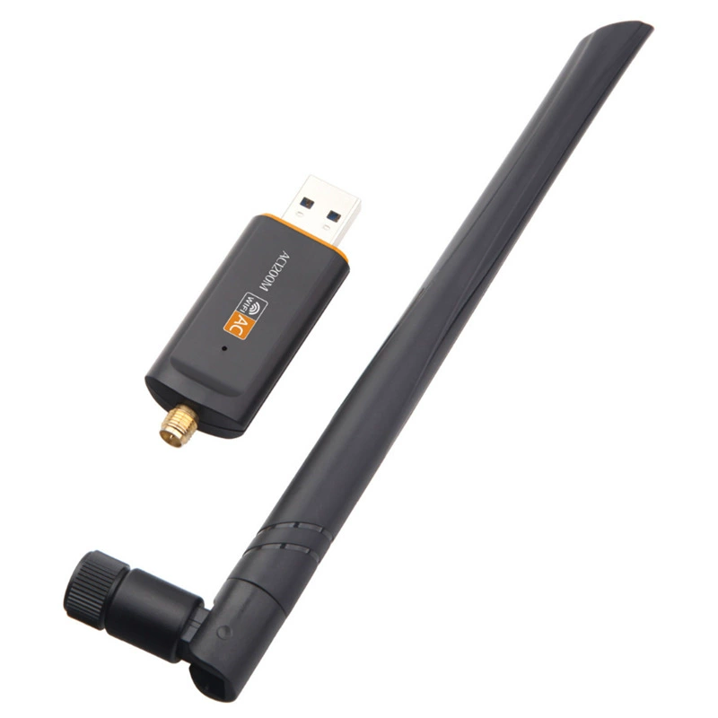 Беспроводная сетевая карта 1200M USB беспроводная карта wifi приемник 5.8г/2.4Г двойной частоты беспроводной приемник