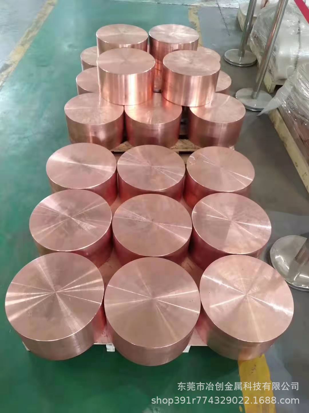 定做无氧紫铜棒 T2紫铜棒直径115/120/125/265/210mm厂家现货批发