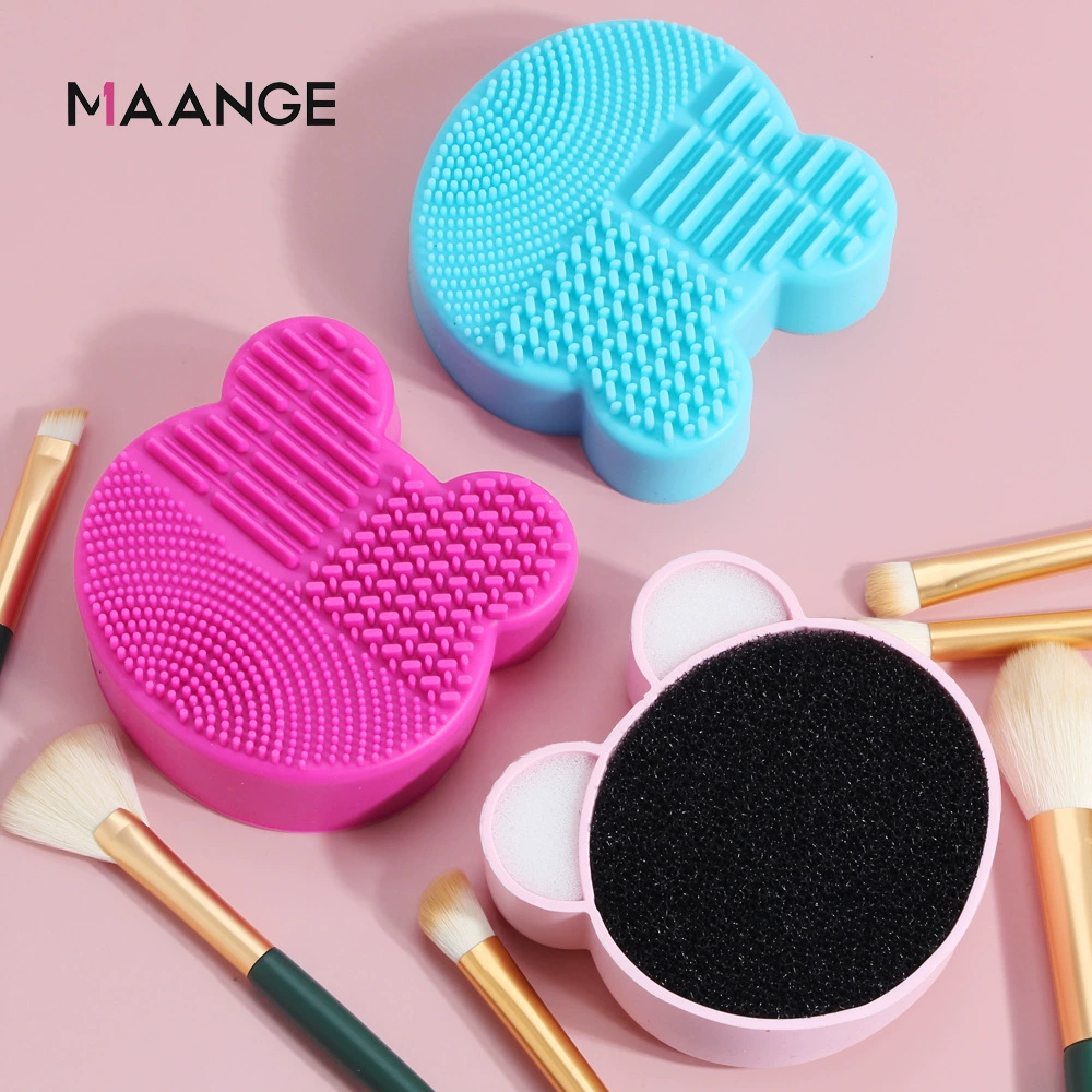 Завод оптом Maange кисть для макияжа щетка для макияжа кисть кисть косметический карандаш чистая очистка силиконовая губка для стирки устройства