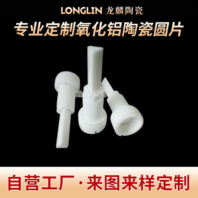 专业加工95氧化铝陶瓷圆片组件 95氧化铝陶瓷环特种陶瓷厂家生产