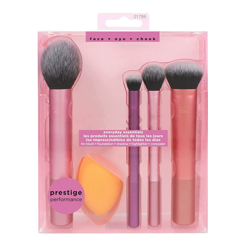 (Cross-border trading), brush, set, cosmetic sponge, face blush, 4 pieces, Amazon