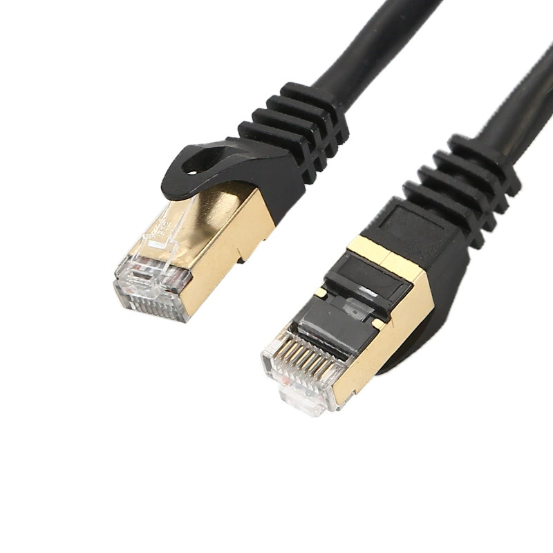 Категория 5e Cat5e экранированный сетевой джампер 8P8C male безмугосп Copper с защитой ушной складки