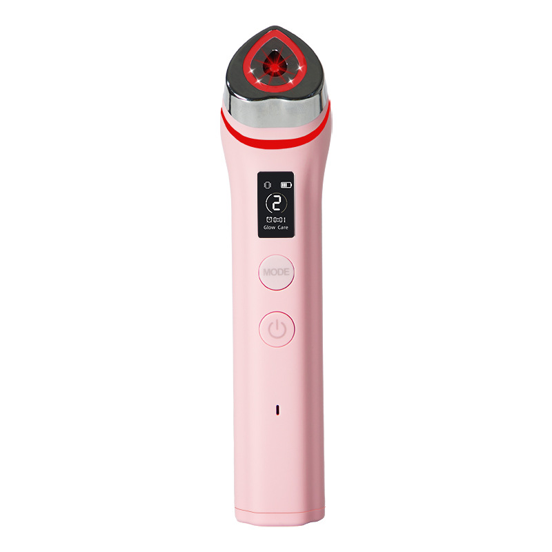 5 instrumentos de introducción de luz de color, luz de agua facial, em vibración de los ojos, poros rojo y azul, masaje de ojos, instrumentos de belleza de ojos image 8