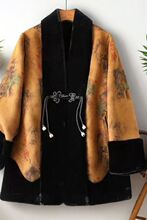 妈妈秋冬装皮毛一体外套女洋气中老年皮草金貂绒双面穿皮草外套女