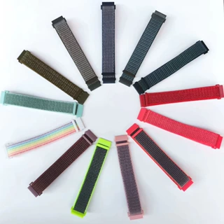 18mm通用款尼龙表带适用智能手表手环替换腕带通用型尼龙回环表带