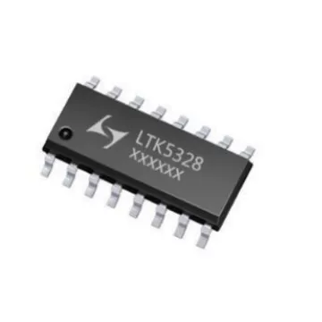 Звуковой усилитель класса AB/D LTK5328 с переключением, 2x8W, встроенный повышающий аудио‑усилительный ИС