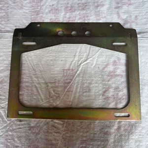 Road clearance vehicle license plate frame, dedicated license plate holder for road rescue vehicles, license plate bracket for engineering vehicles