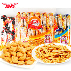 蟹味粒愛尚咪咪蝦味 20包360g 咪咪球小吃零食品小零食批發