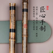 浅竺紫竹箫e调洞箫f六八孔萧d乐器大全潇入门演奏级g萧