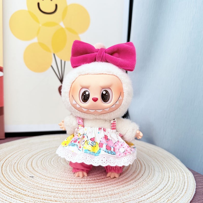 服のみ】第二世代ブラインドボックス ラブブ服 エポキシ樹脂製顔飾り ラブブ シットシットパーティーシリーズ ベビー服 可愛い|undefined