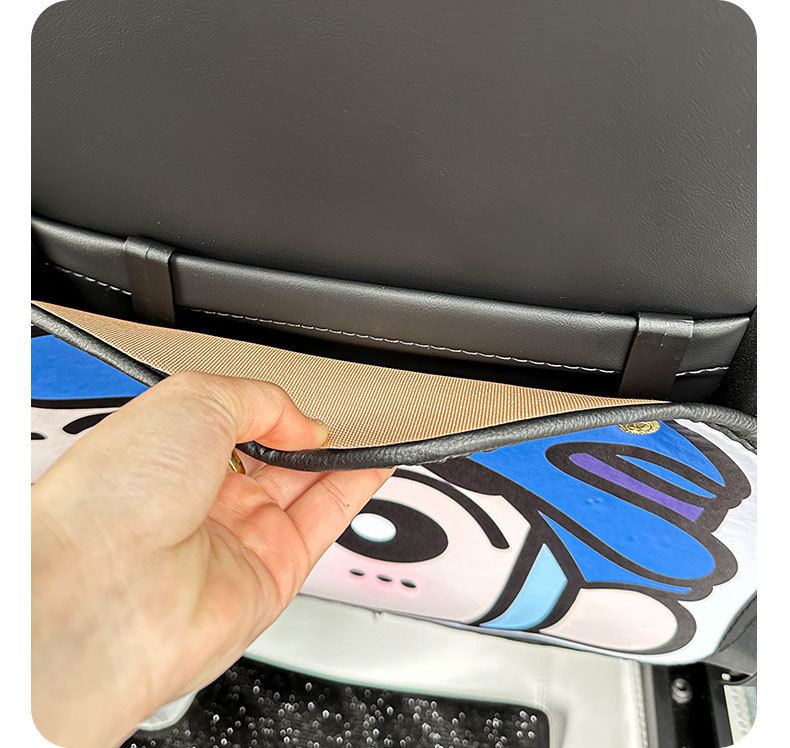 Dynamic new car anti-kick pad universal rear seat seat back anti-dirty protective pad car rear seat anti-kick protective pad